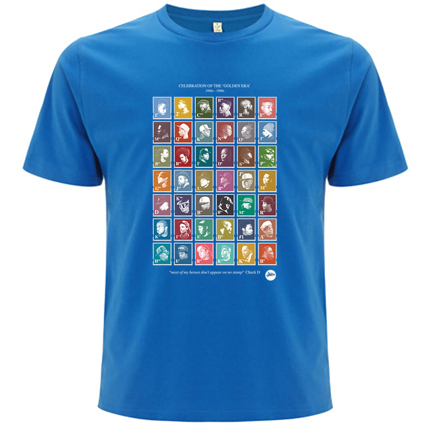 Goldenera HipHop Stamps TShirt Blue