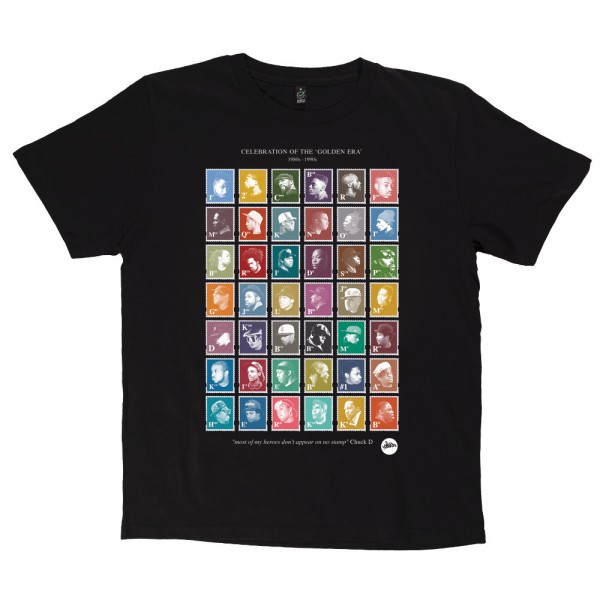 Black HipHop Stamps TShirt