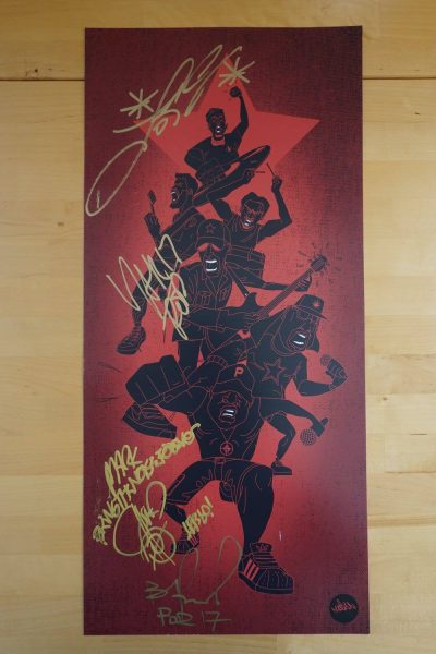 Prophets of Rage Signed Artwork