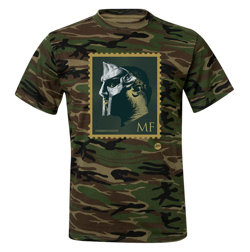 MFDOOM- Camo TShirt Madina