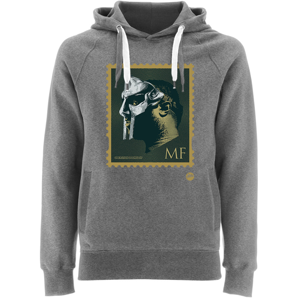 MFDOOM Stamp Grey Hoodie