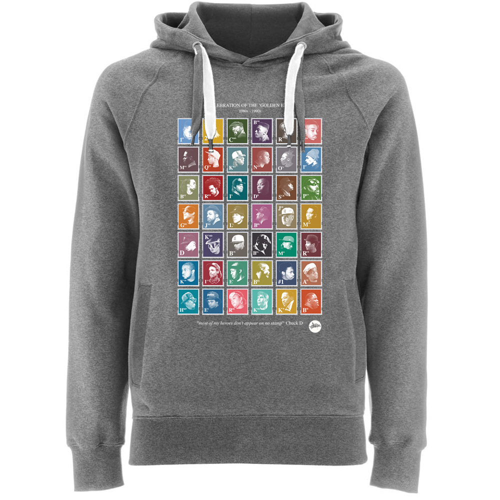 Goldenera Hiphop Stamps Hoodie Grey