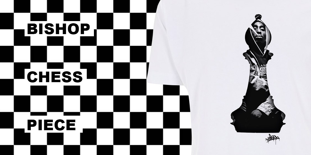 2Pac Bishop Chess Piece