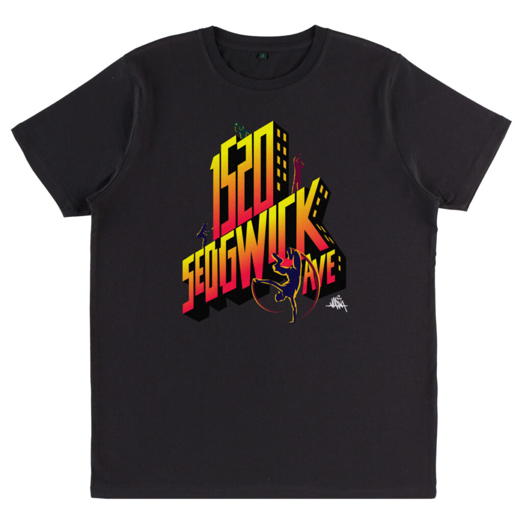 1520 Sedgwick Avenue HipHop TShirt Black