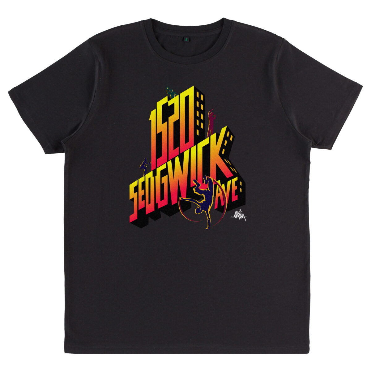 1520 Sedgwick Avenue HipHop TShirt Black