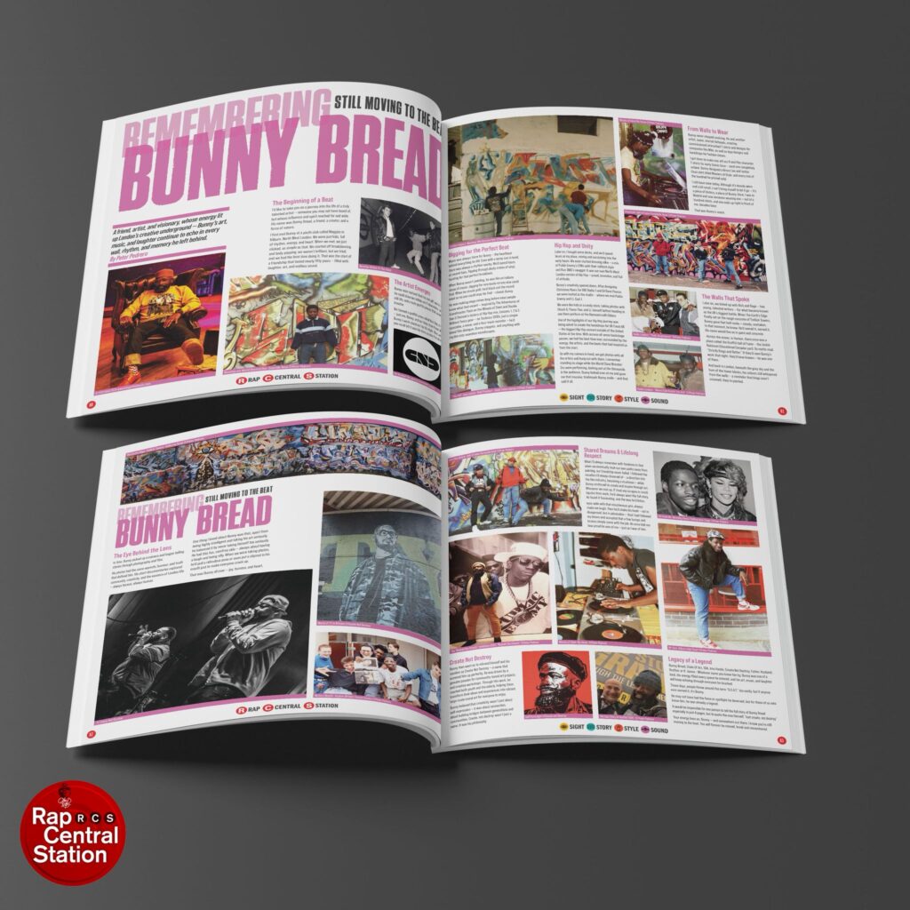 Rap Central Station Magazine Bunny Bread