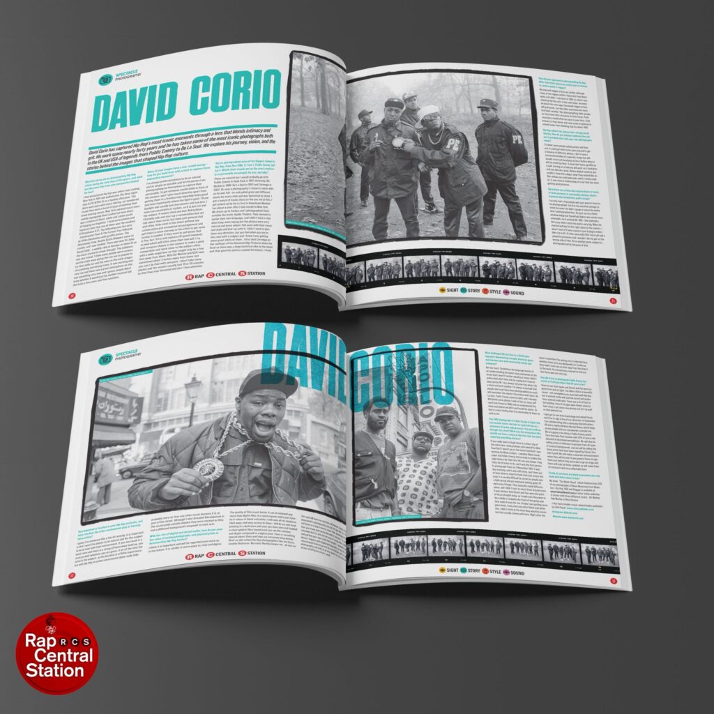 Rap Central Station Magazine David Corio