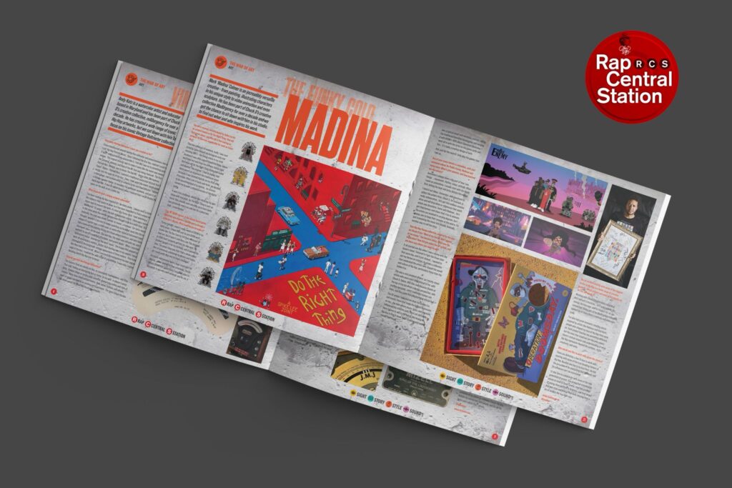 Rap Central Station Magazine Madina Andy Katz