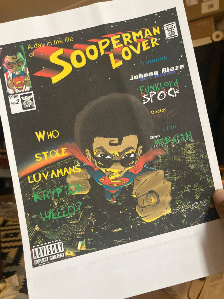Soopaman Luva - Comic Book Cover Concepts