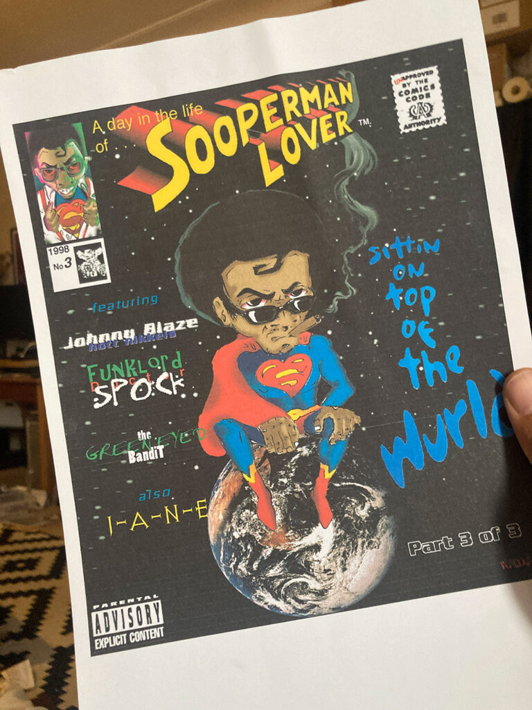 Soopaman Luva - Comic Book Cover Concepts